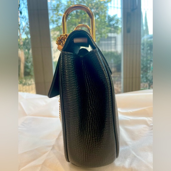 Chloé Drew Chain Pochette Bag (not mini), Beige and Black, EUC - Picture 5 of 15